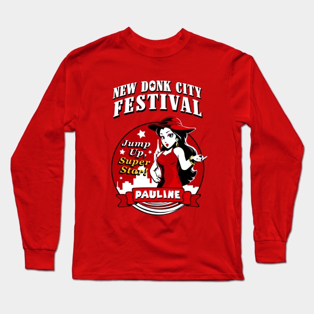 New Donk Festival Long Sleeve T-Shirt by gamergeek